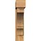 Ekena Millwork Balboa Block Rough Sawn Bracket w/ Offset Brace, Western Red Cedar, 8"W x 36"D x 36"H BKT0806X36X36BOA05RWR - alternate 4